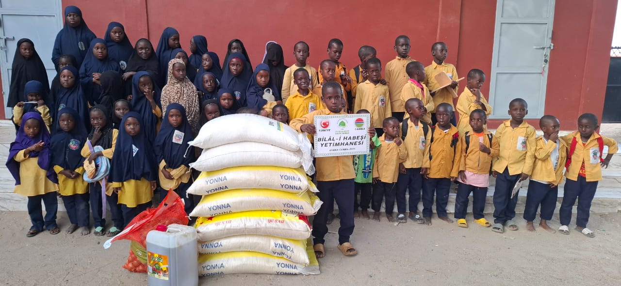  Gambia'da bulunan Bilal-i Habeşi yetimhane ve medresemize 2026 Nisan ayı iaşeleri alınmıştır.